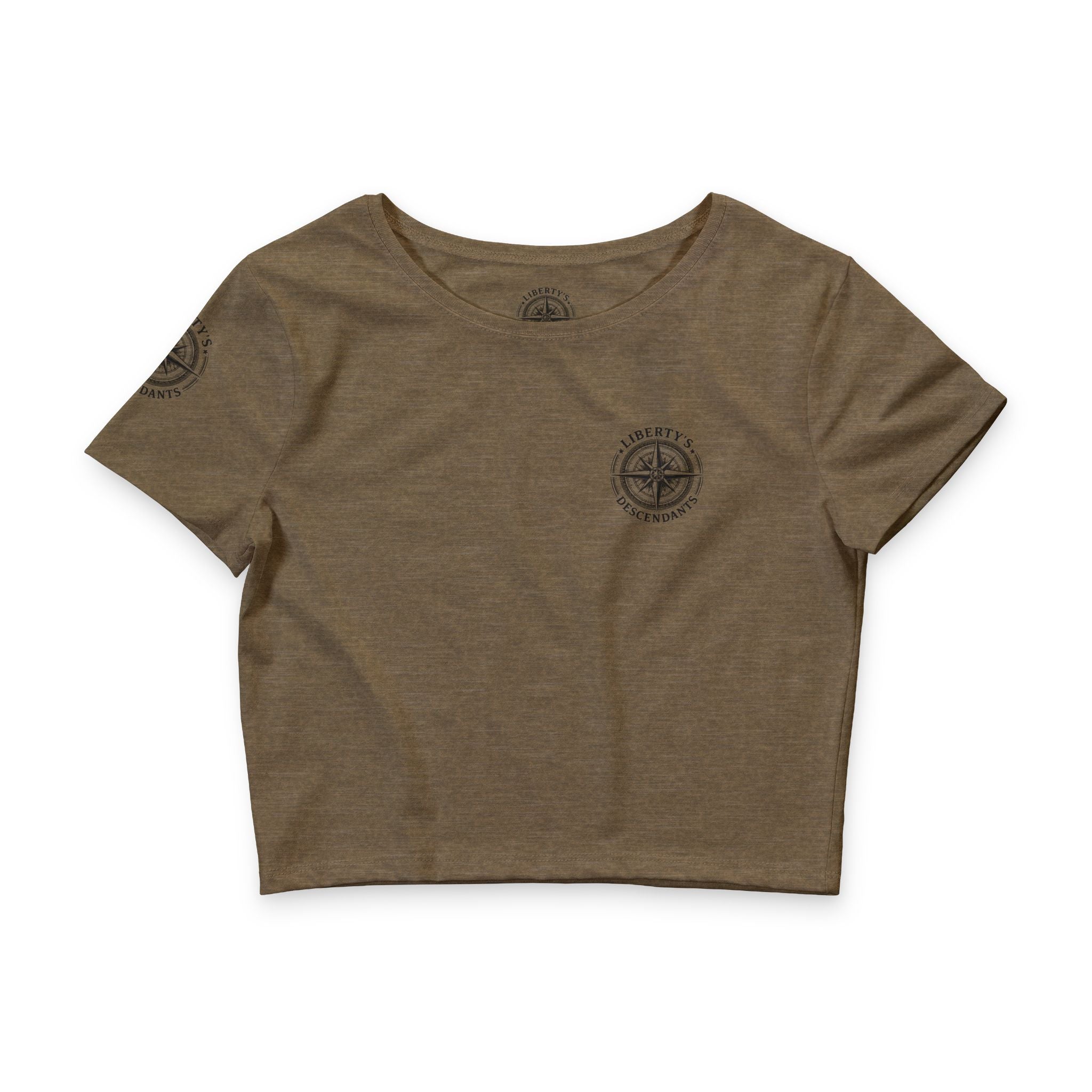 Liberty’s Descendants Compass Crop Tee