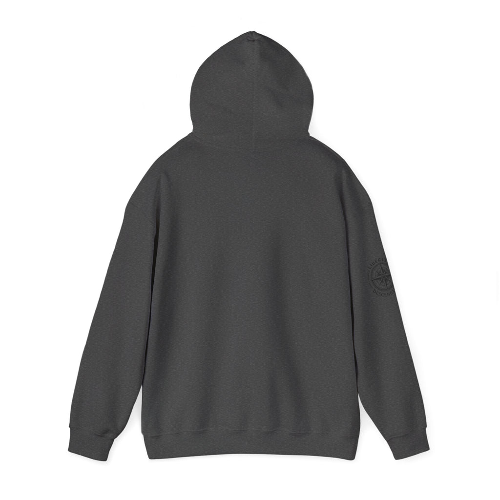 Hoodie — 'Liberty's Descendants' Compass Logo Pullover
