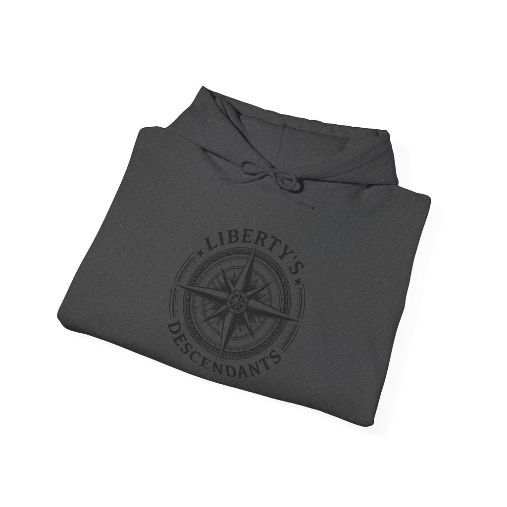 Hoodie — 'Liberty's Descendants' Compass Logo Pullover